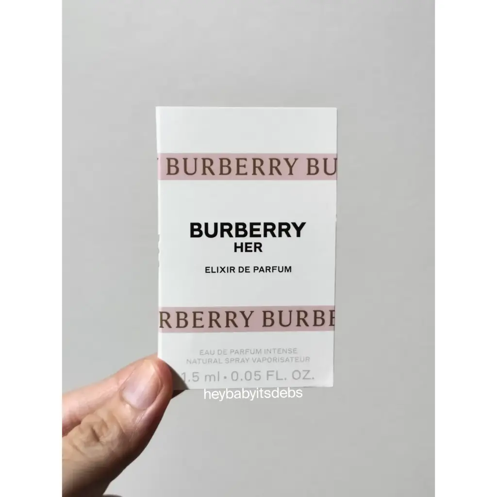 Burberry Her Elixir Sample Perfume - 1.5ml