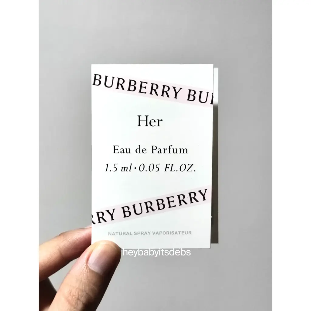 Burberry Her EDP Sample Perfume - 1.5ml