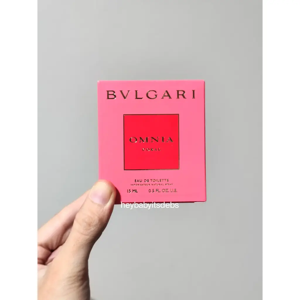 Bvlgari Omnia Coral EDT Travel Spray - 15ml