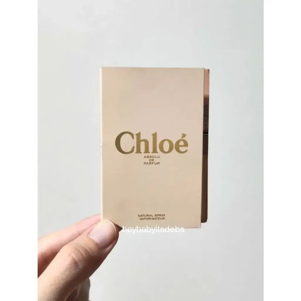 Chloe Absolu Sample Perfume - 1ml