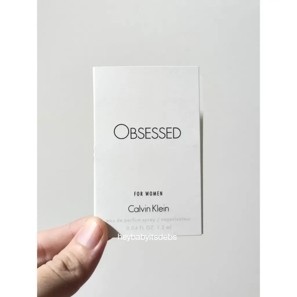 CK Obsessed (For Men) Sample Perfume - 1.5ml