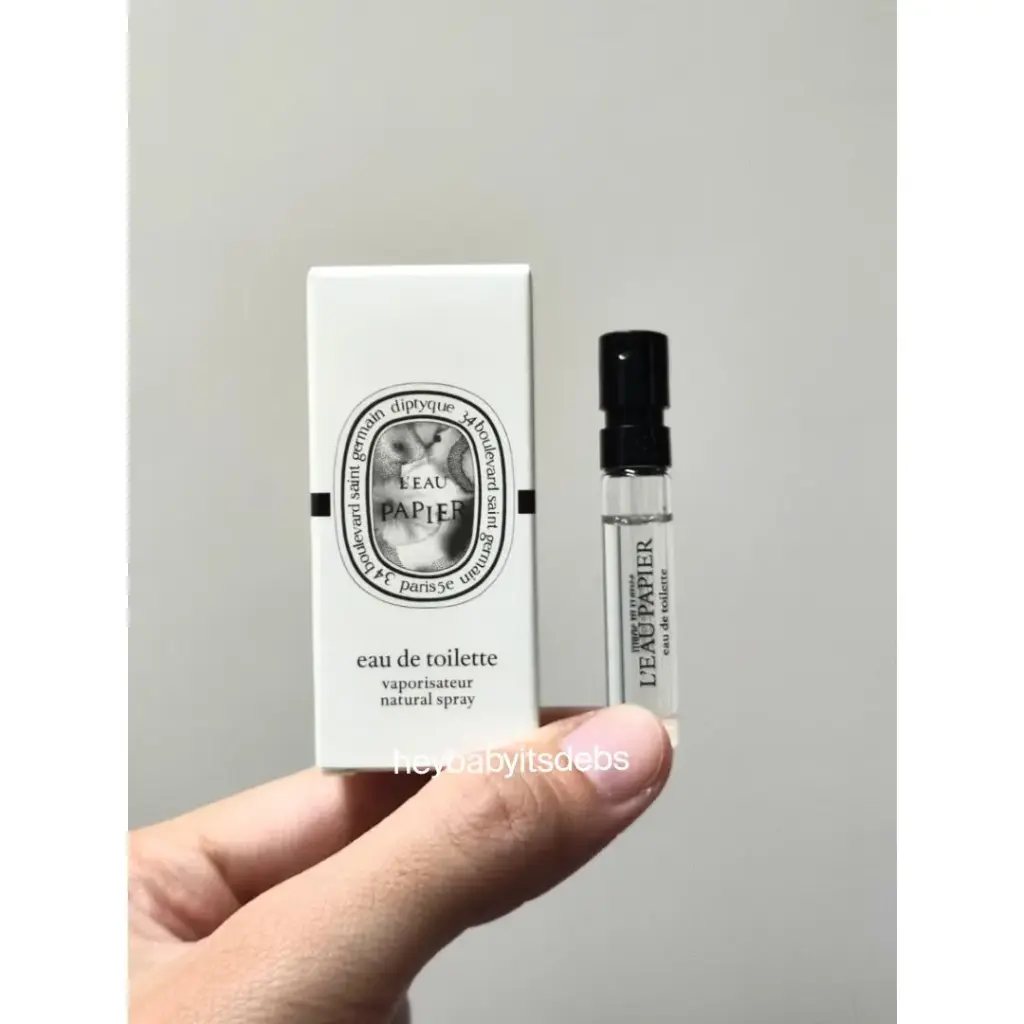 Diptyque L'eau Papier EDT Sample Perfume - 2ml