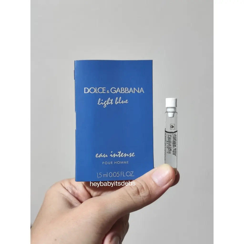 Dolce & Gabbana Light Blue EDP Intense (For Men) Sample Perfume - 1.5ml