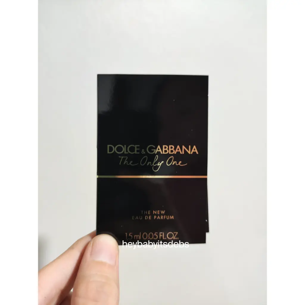 Dolce & Gabbana The Only One EDP (For Women) Sample Perfume - 1.5ml