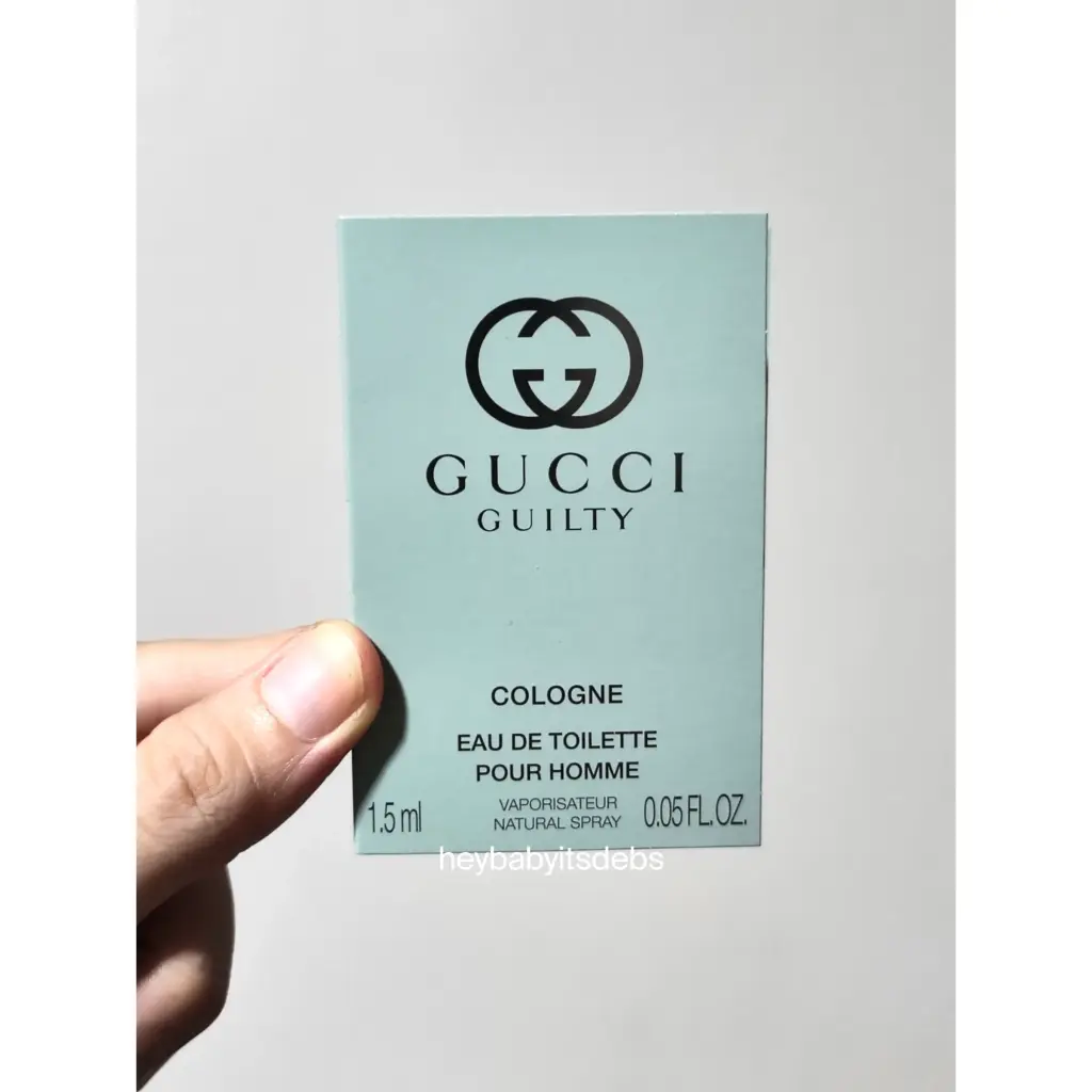 Gucci Guilty Cologne EDT (For Men) Sample Perfume - 1.5ml
