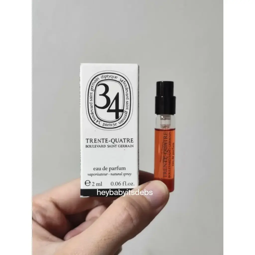 Diptyque 34 Tentre-Quatre EDT Sample Perfume - 1.5ml