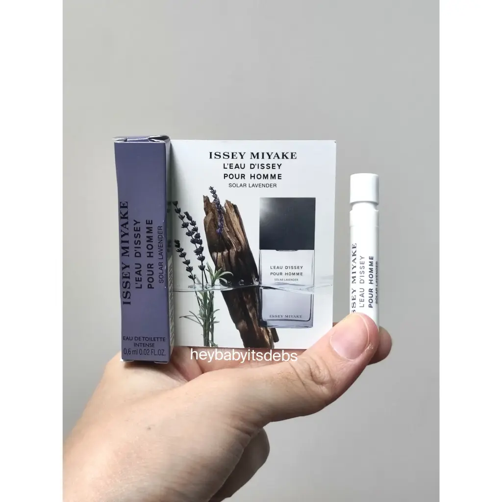 Issey Miyake Solar Lavender (For Men) EDT Intense Sample Perfume - 0.8ml