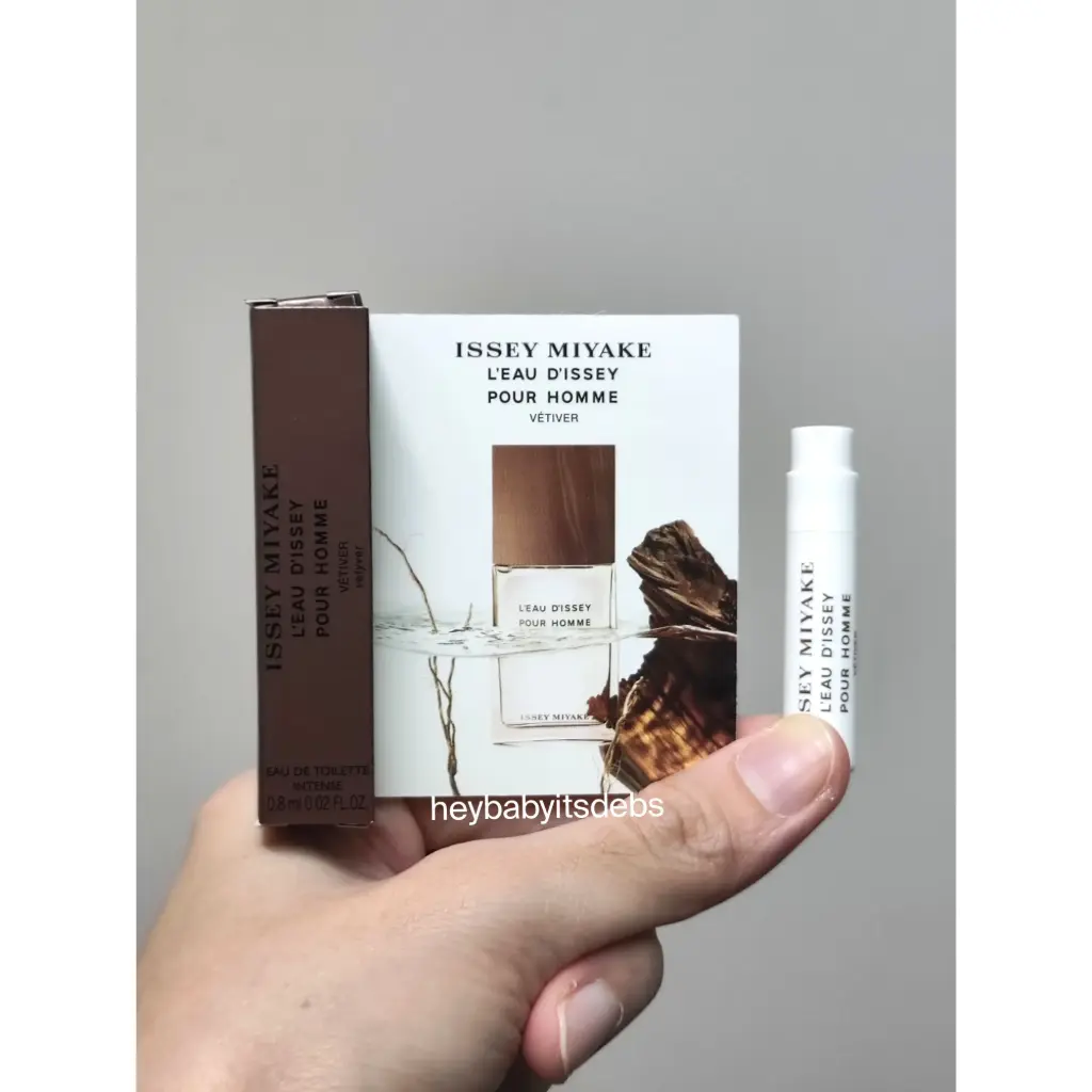 Issey Miyake Vetiver (For Men) EDT Intense Sample Perfume - 0.8ml