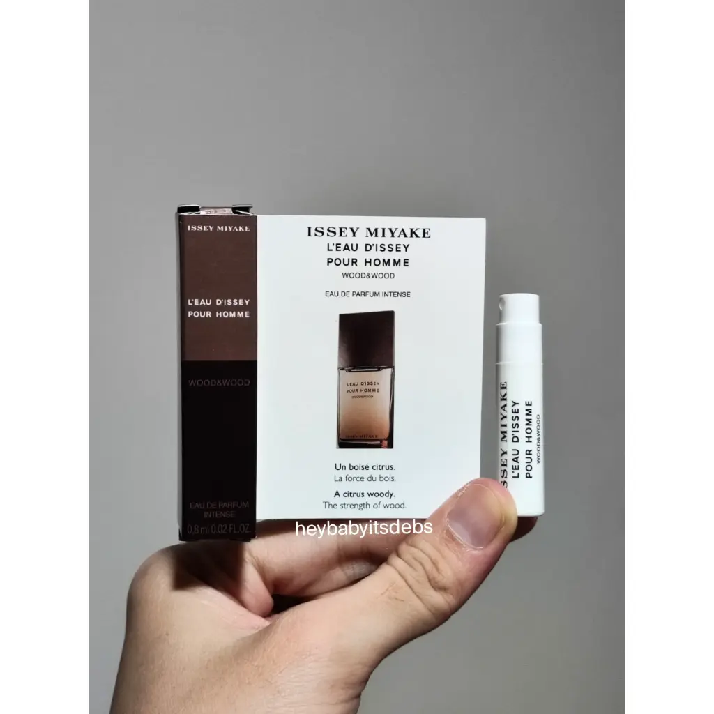 Issey Miyake Wood & Wood (For Men) EDP Intense Sample Perfume - 0.8ml