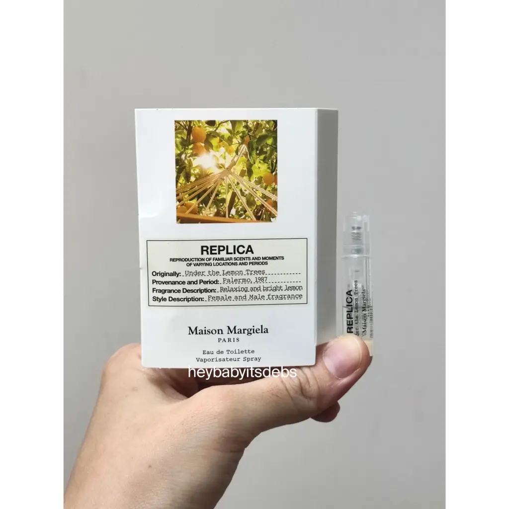Maison Margiela Replica Under The Lemon Trees Sample Perfume - 1.2ml