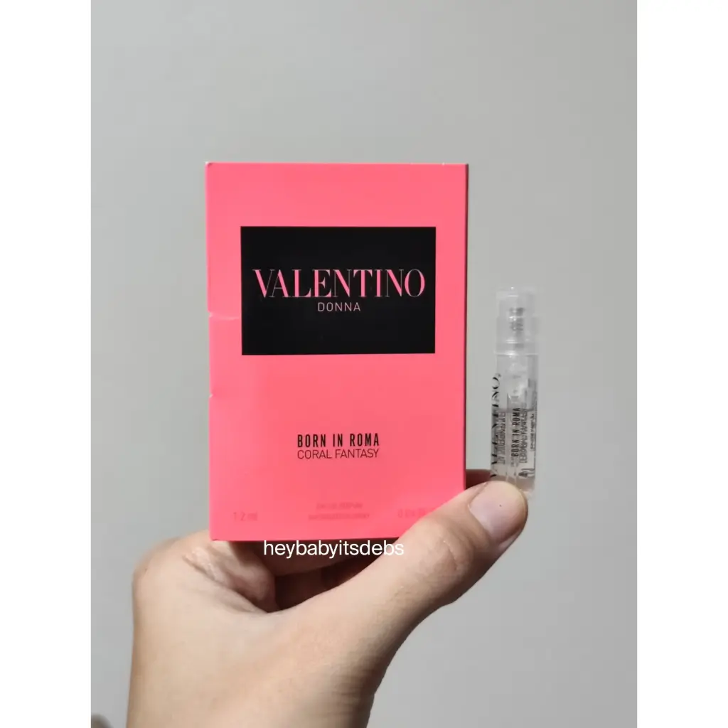 Valentino Donna Born In Roma Coral Fantasy Sample Perfume - 1.2ml
