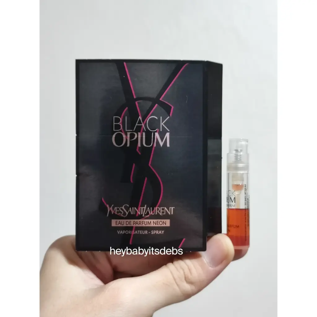 YSL Black Opium EDP Neon Sample Perfume - 1.2ml