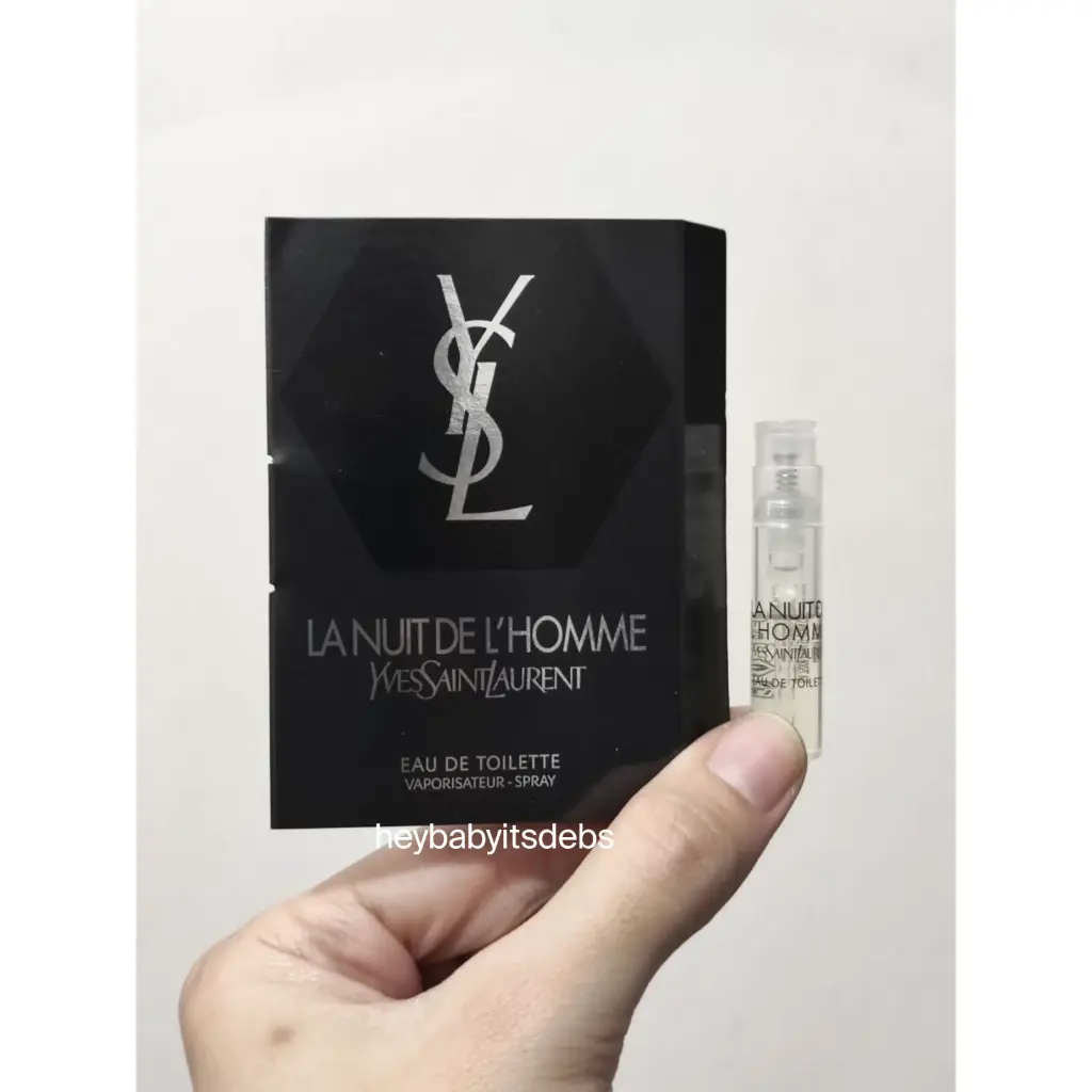 YSL La Nuit De L' Homme EDT Sample Perfume - 1.2ml