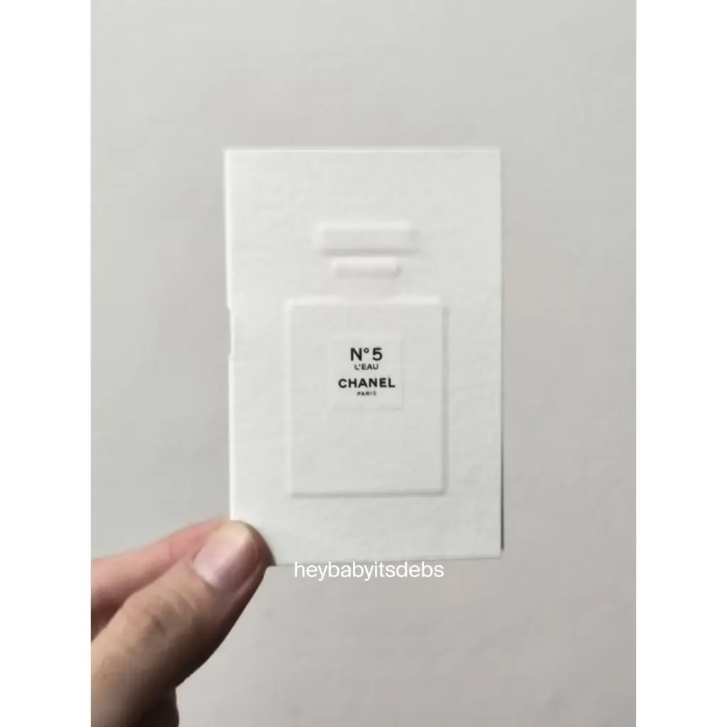 Chanel No 5 Leau EDT Sample Perfume - 1.5ml