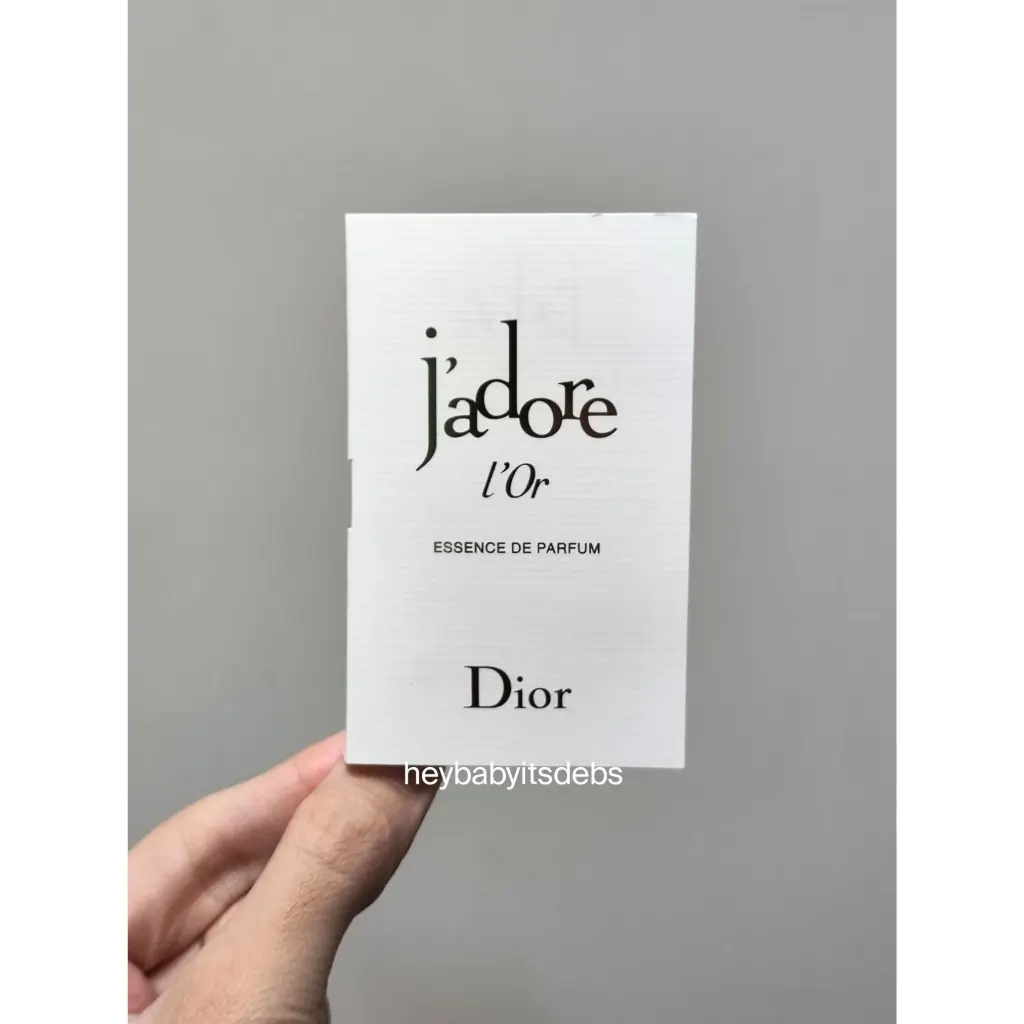 Dior Jadore L'or Essence de Parfum Sample Perfume - 1ml