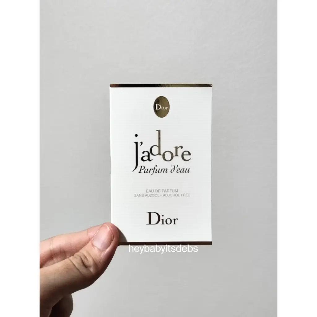 Dior Jadore Parfum deau Sample Perfume - 1ml