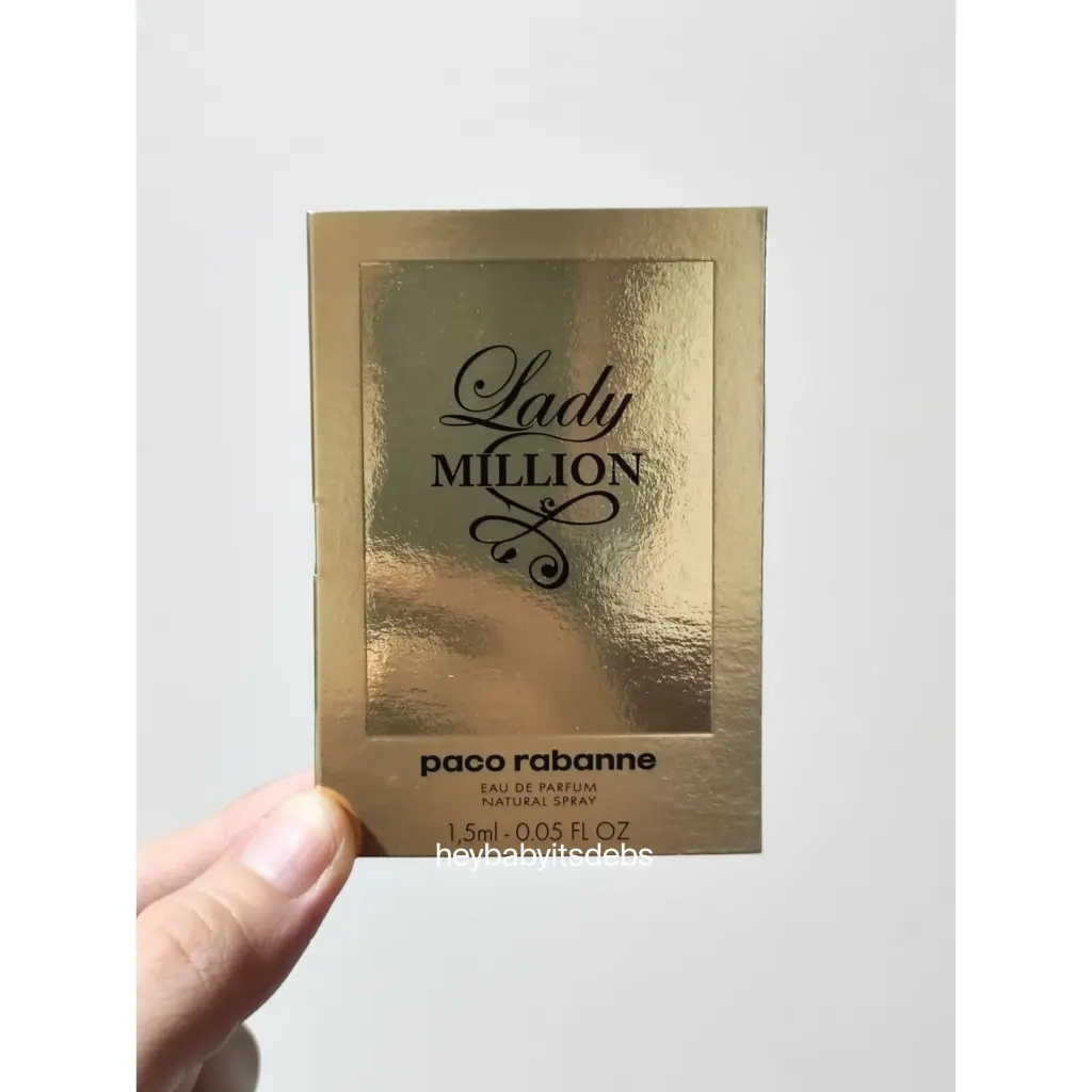 Paco Rabanne Lady Million EDT Sample Perfume - 1.5ml