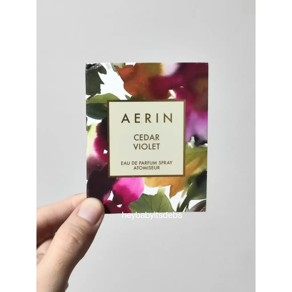Aerin Cedar Violet Sample Perfume - 1.5ml