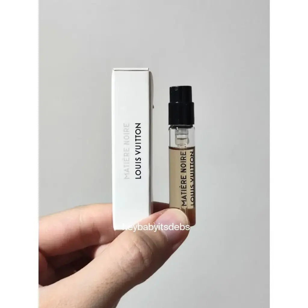 Louis Vuitton Matiere Noire Sample Perfume - 2ml