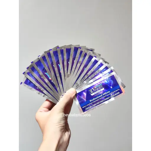 Crest 3d White Teeth Whitening Strips (20 sachets)