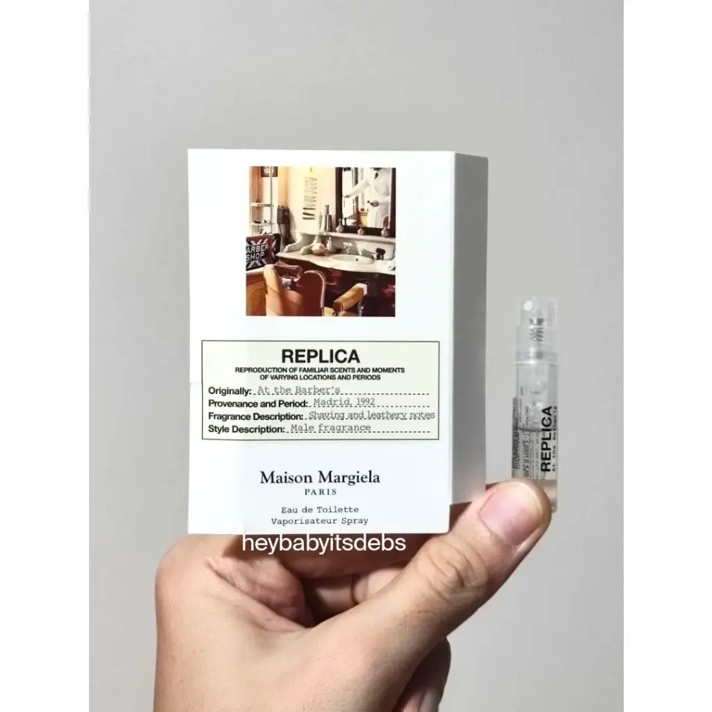 Maison Margiela Replica At The Barbers Sample Perfume - 1.2ml