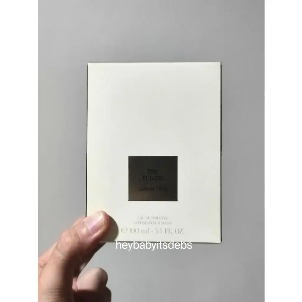 Armani Privè The Yulong Sample Perfume - 100ml