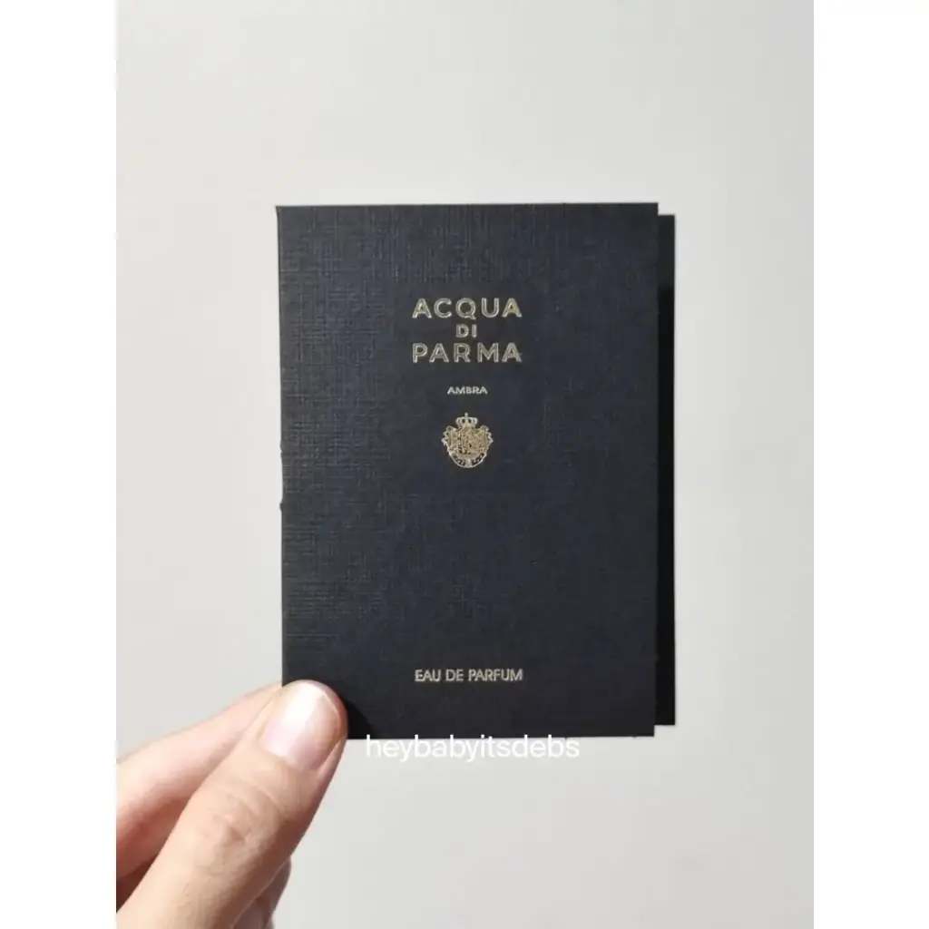 Acqua di Parma Ambra Sample Perfume - 1.5ml