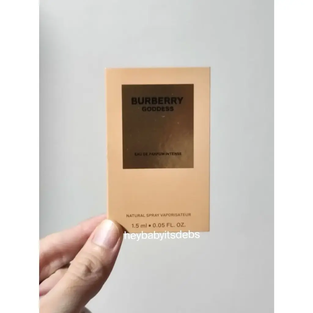 Burberry Goddess EDP Intense Sample Perfume - 1.5ml