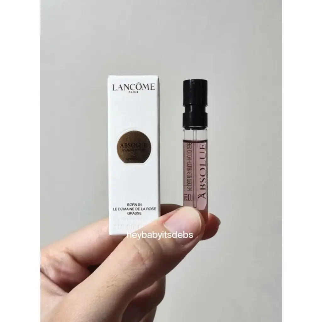 Lancome Absolue I Flamed a Rose Sample Perfume - 2ml