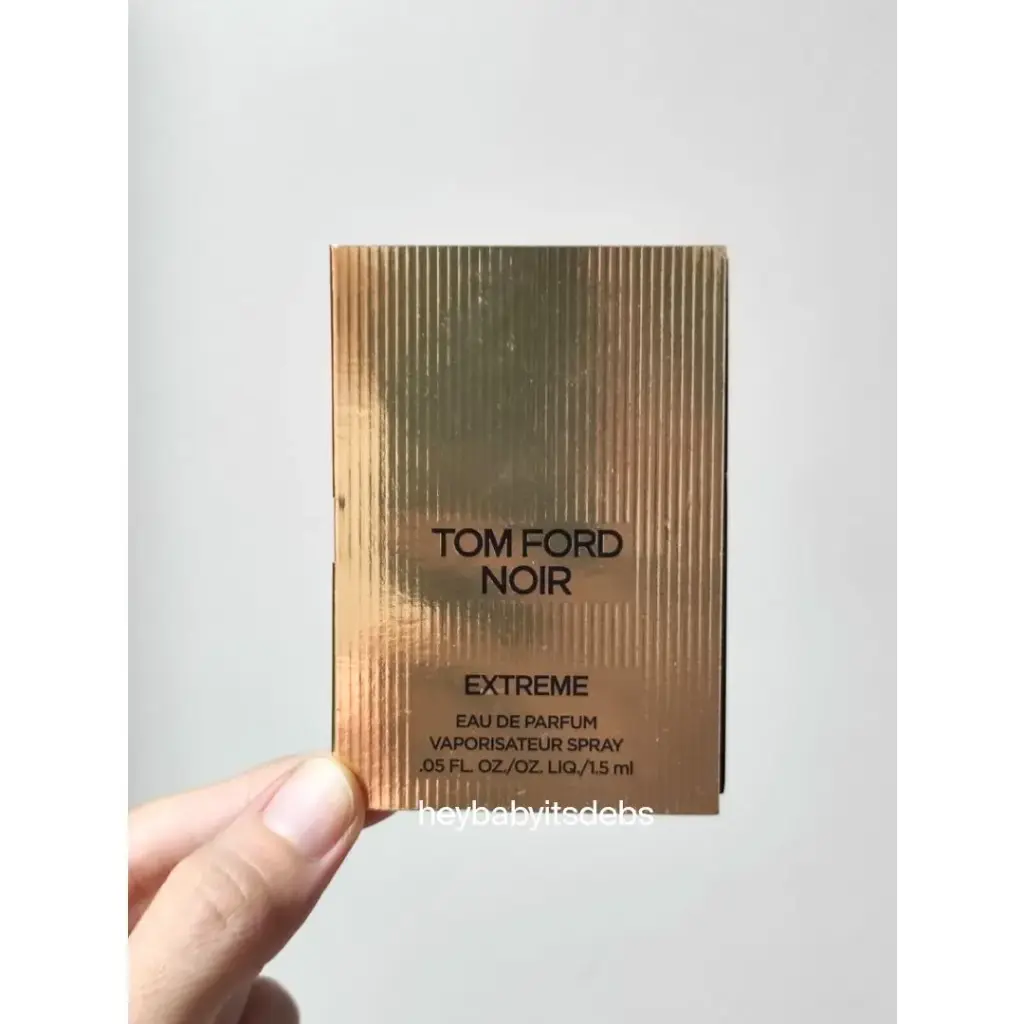 Tom Ford Noir Extreme EDP Sample Perfume - 2ml