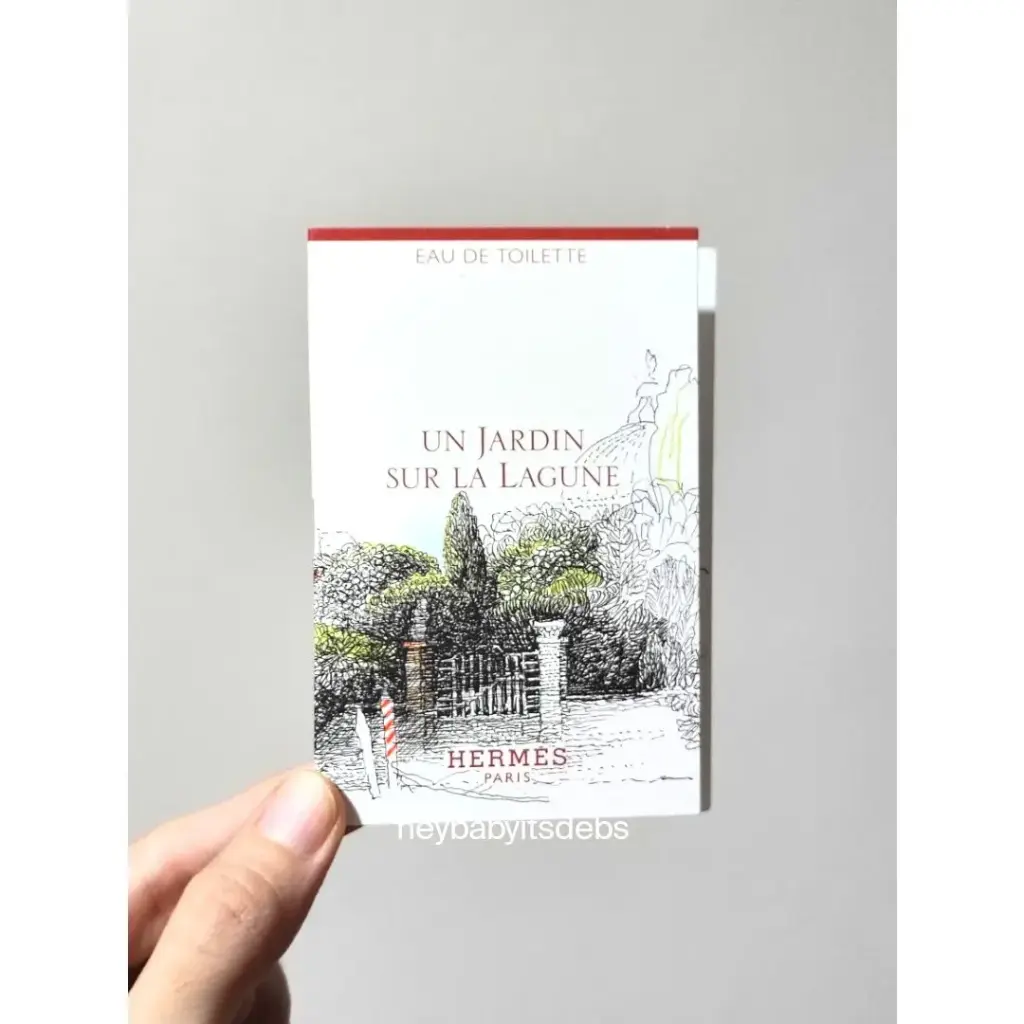 Hermes Un Jardin Sur La Lagune Sample Perfume - 1.5ml