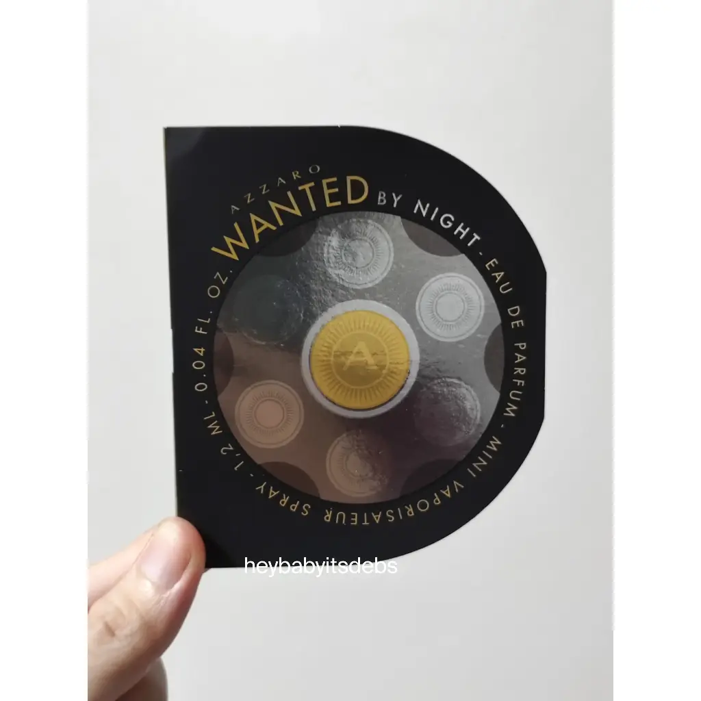 Azzaro Wanted By Night Sample Perfume - 2ml