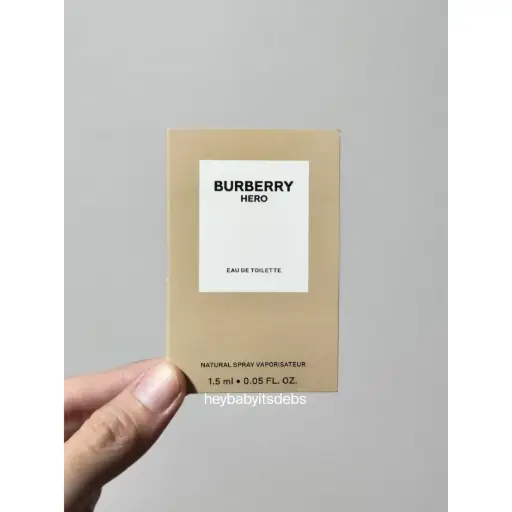 Burberry Hero EDT Sample Perfume - 1.5ml