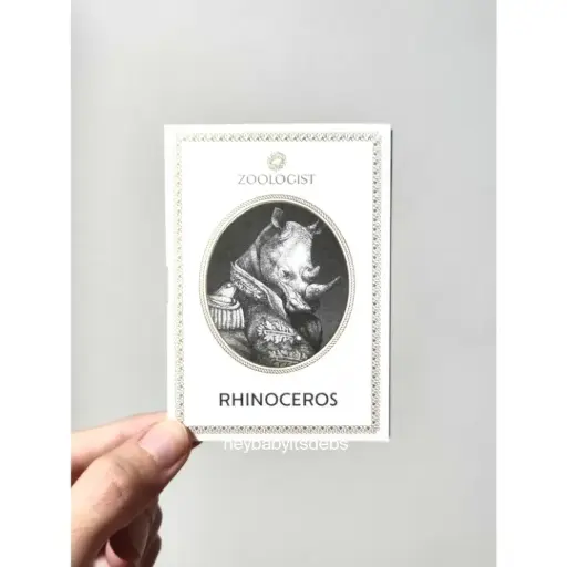 Zoologist Rhinoceros Sample Perfume - 1.5ml