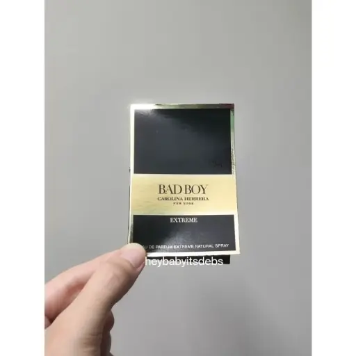 Carolina Herrera Bad Boy EDP Extreme Sample Perfume - 1.2ml