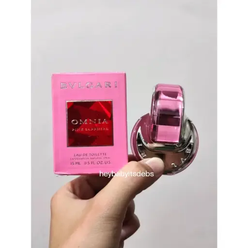 Bvlgari Pink Sapphire Travel Spray - 15ml