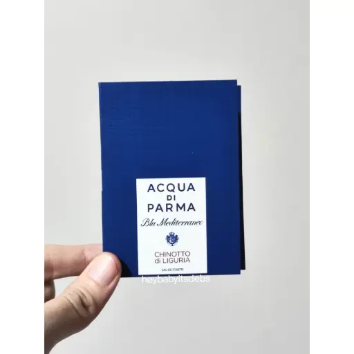 Acqua di Parma Blu Mediterraneo Chinotto di Liguria Sample Perfume - 1.5ml