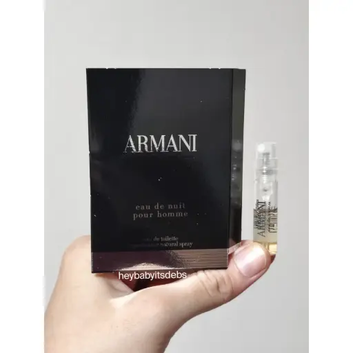 Armani Eau De Nuit Sample Perfume - 1.2ml