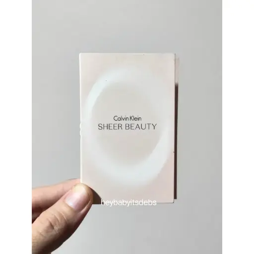 CK Sheer Beauty Sample Perfume - 1.5ml