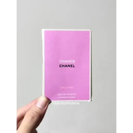 Chanel Chance Eau Vive EDT Sample Perfume - 1.5ml