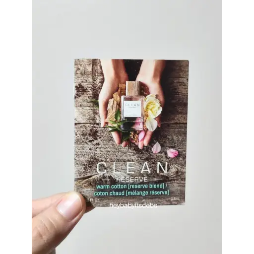 Clean Reserve Warm Cotton Sample Perfume - 1.5ml