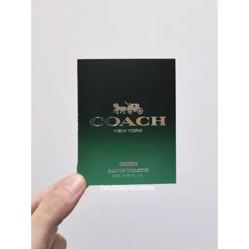 Coach Green EDT Sample Perfume - 2ml