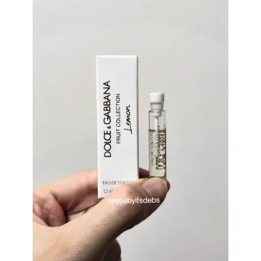 Dolce & Gabbana Fruit Collection Lemon EDT Sample Perfume - 1.5ml