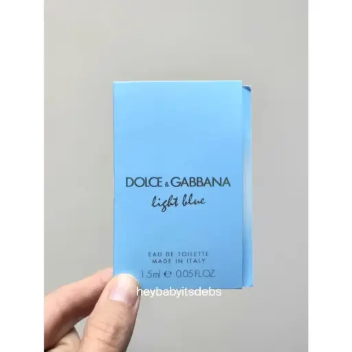 Dolce & Gabbana Light Blue EDT (For Women) Sample Perfume - 1.5ml