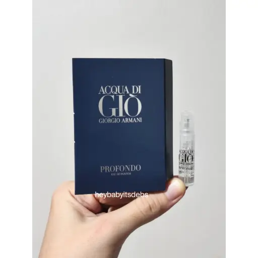 Giorgio Armani Acqua di Gio Profondo EDP Sample Perfume - 1.2ml
