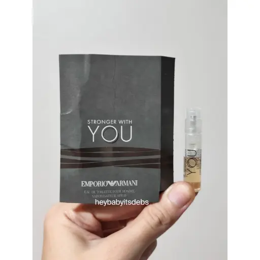 Giorgio Armani Stronger With You EDT Sample Perfume - 1.2ml