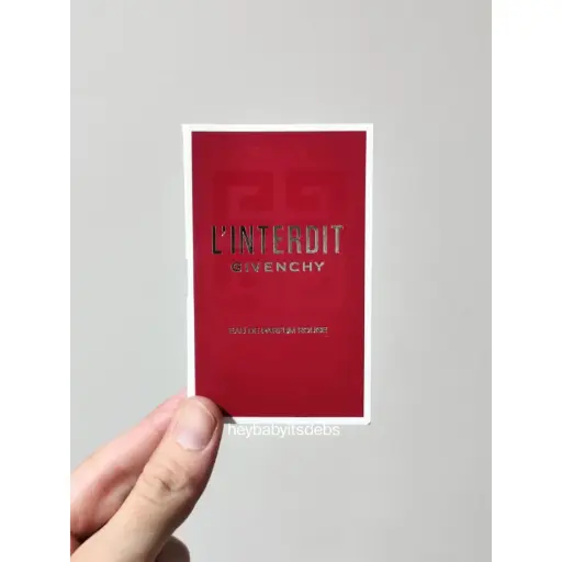 Givenchy L' interdit EDP Rouge Sample Perfume - 1ml