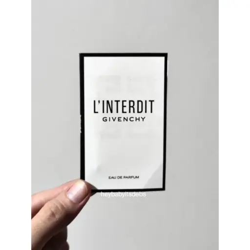 Givenchy L'interdit EDP Sample Perfume - 1ml