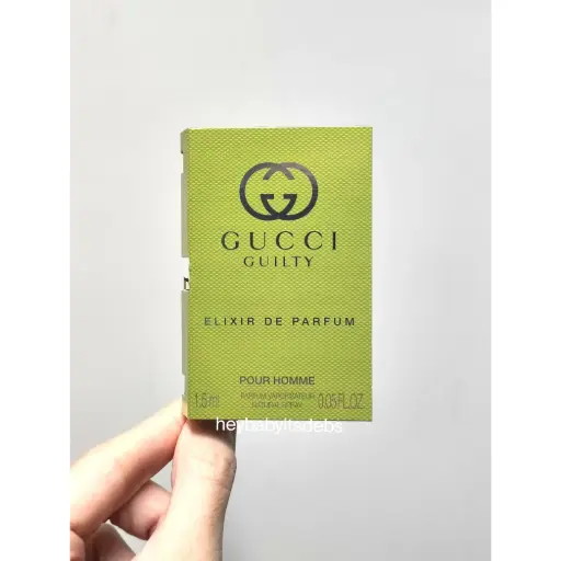 Gucci Guilty Elixir de Parfum (For Men) Sample Perfume - 1.5ml