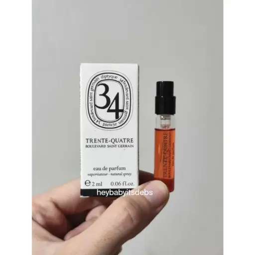 Diptyque 34 Tentre-Quatre EDT Sample Perfume - 1.5ml